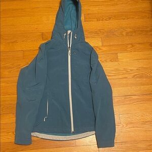 Kirkland Signature Teal Hooded Jacket